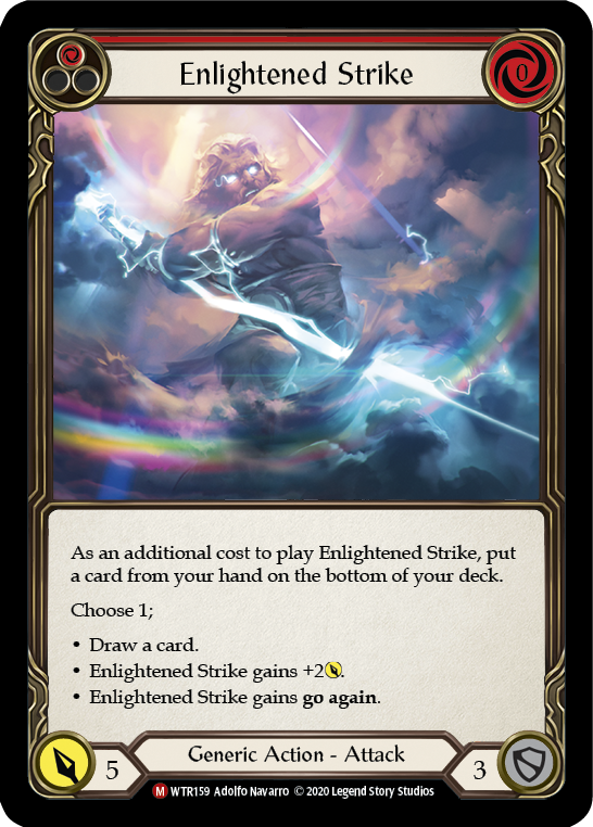 Enlightened Strike [U-WTR159] (Welcome to Rathe Unlimited) Unlimited R