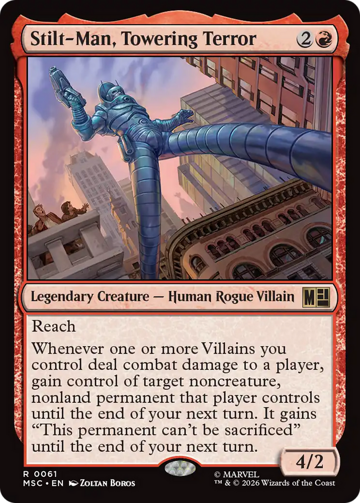 Stilt-Man, Towering Terror [Marvel Super Heroes Commander]