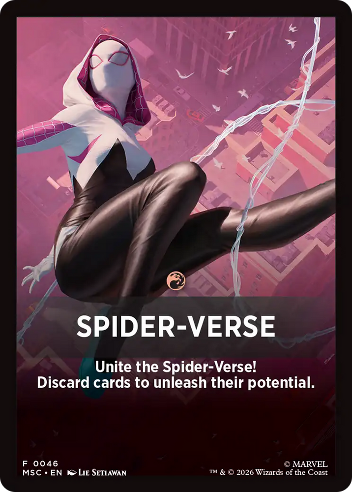 Spider-Verse Theme Card [Marvel Super Heroes Commander]