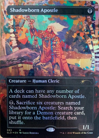 Shadowborn Apostle (Borderless) (683) [Secret Lair Drop Promos]