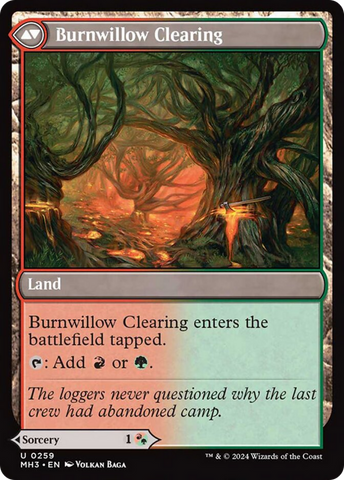 Stump Stomp // Burnwillow Clearing [Modern Horizons 3]