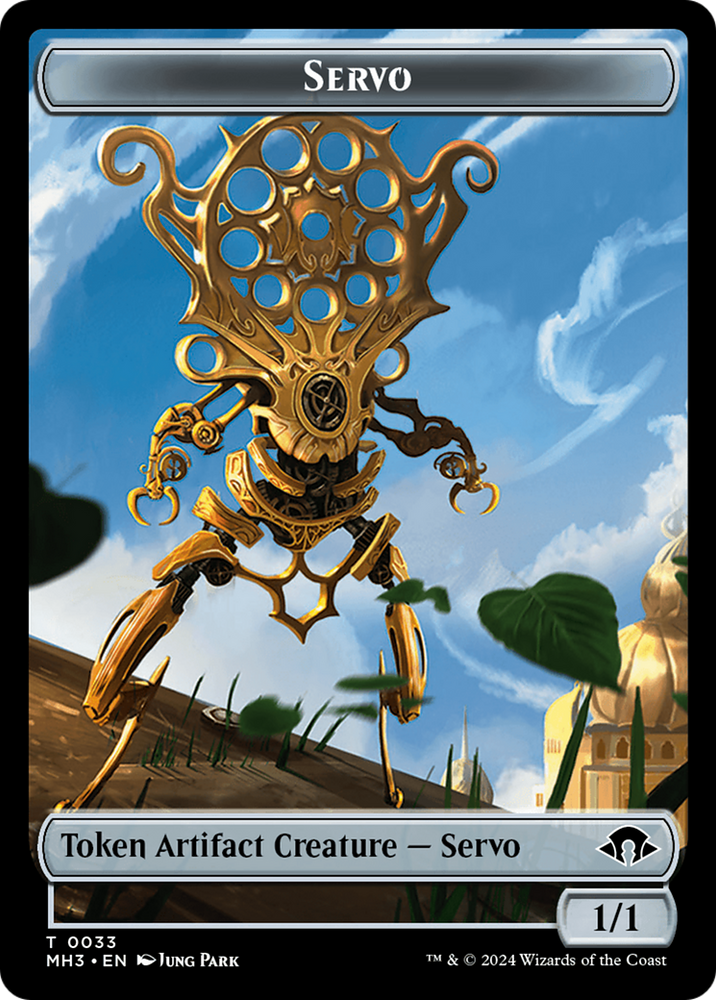 Energy Reserve // Servo Double-Sided Token [Modern Horizons 3 Tokens]