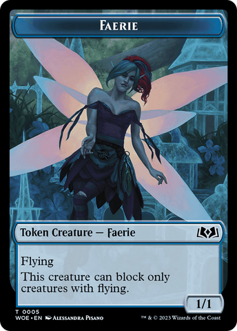 Faerie Token [Wilds of Eldraine Tokens]