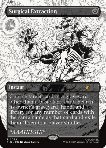 Surgical Extraction (2022) (Rainbow Foil) [Secret Lair Drop Series]