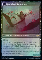 Voldaren Bloodcaster // Bloodbat Summoner [Innistrad: Crimson Vow Prerelease Promos]