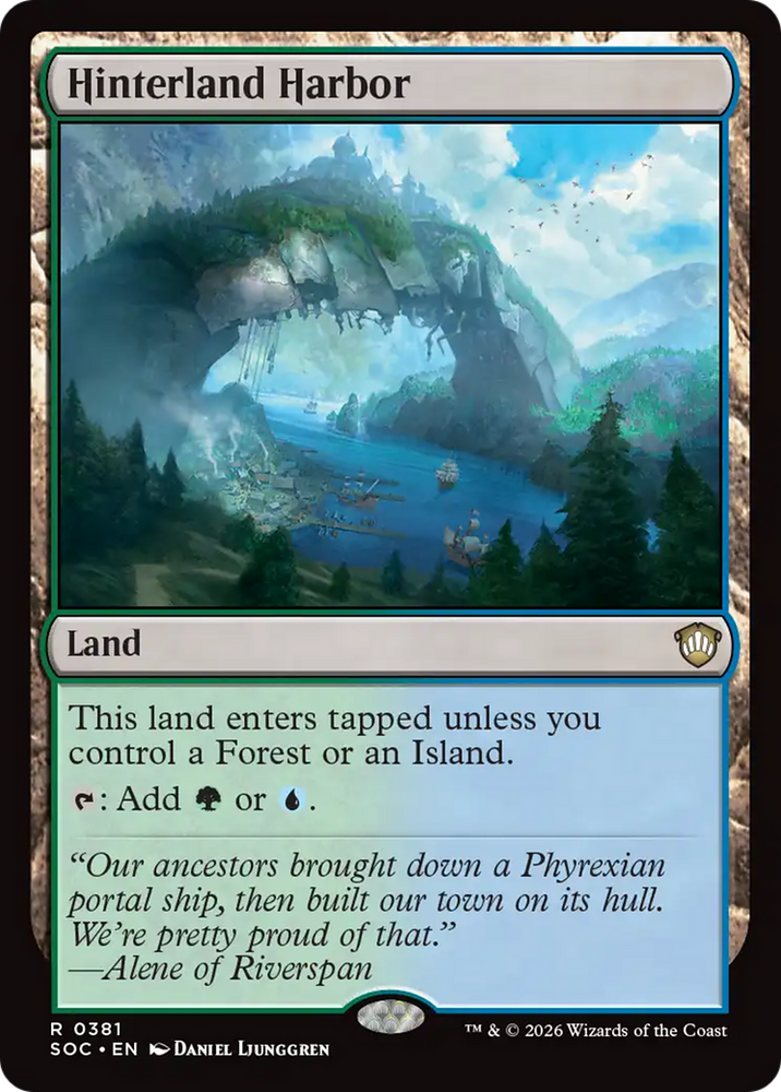Hinterland Harbor [Secrets of Strixhaven Commander]
