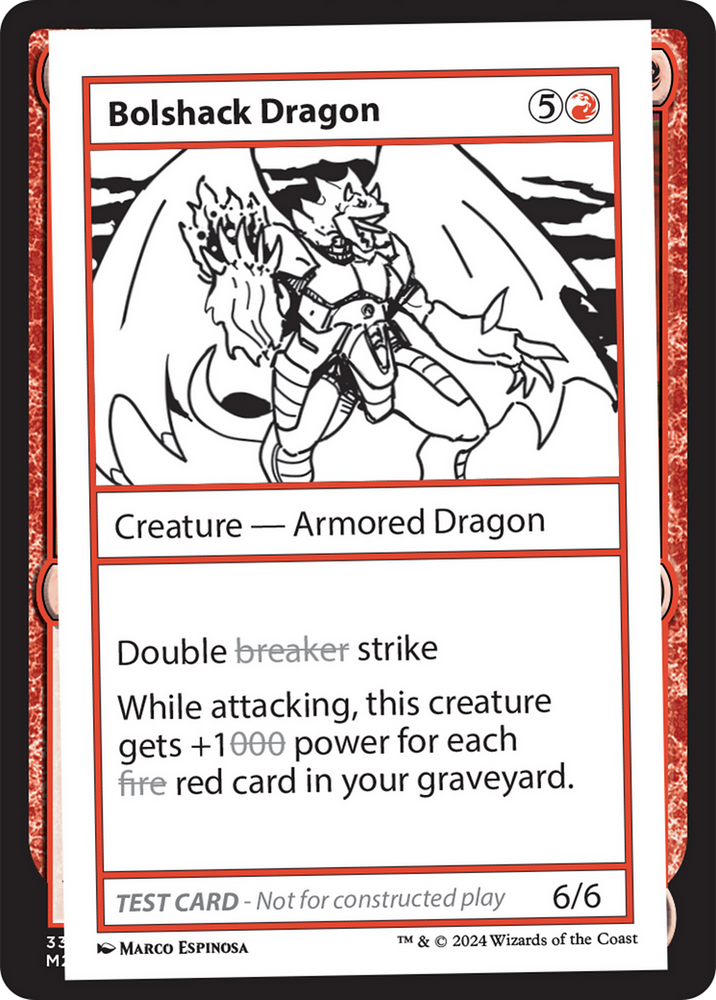 Bolshack Dragon [Mystery Booster 2 Playtest Cards]