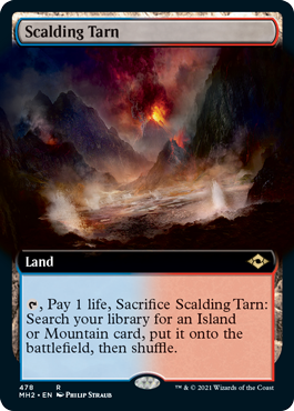 Scalding Tarn (Extended Art) [Modern Horizons 2]