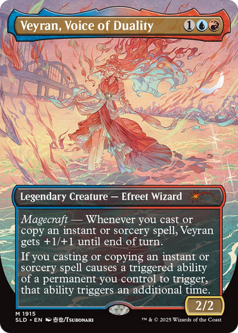 Veyran, Voice of Duality (Rainbow Foil) [Secret Lair Drop Series]