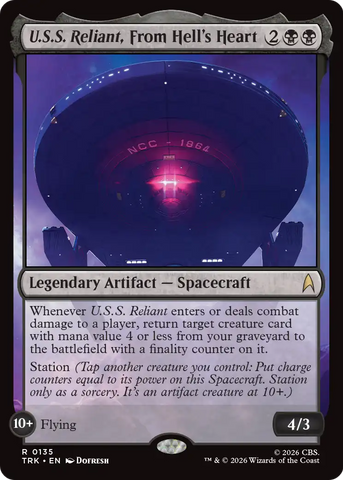 U.S.S. Reliant, From Hell's Heart [Star Trek]