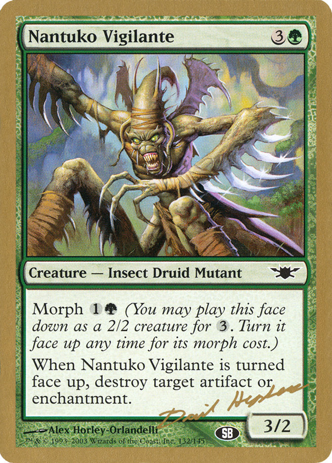 Nantuko Vigilante (Dave Humpherys) (SB) [World Championship Decks 2003]