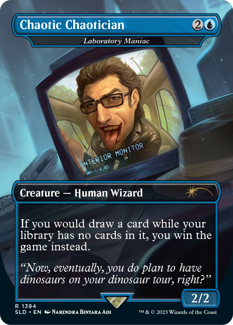 if you have no cards in your library mtg Chaotic Chaotician