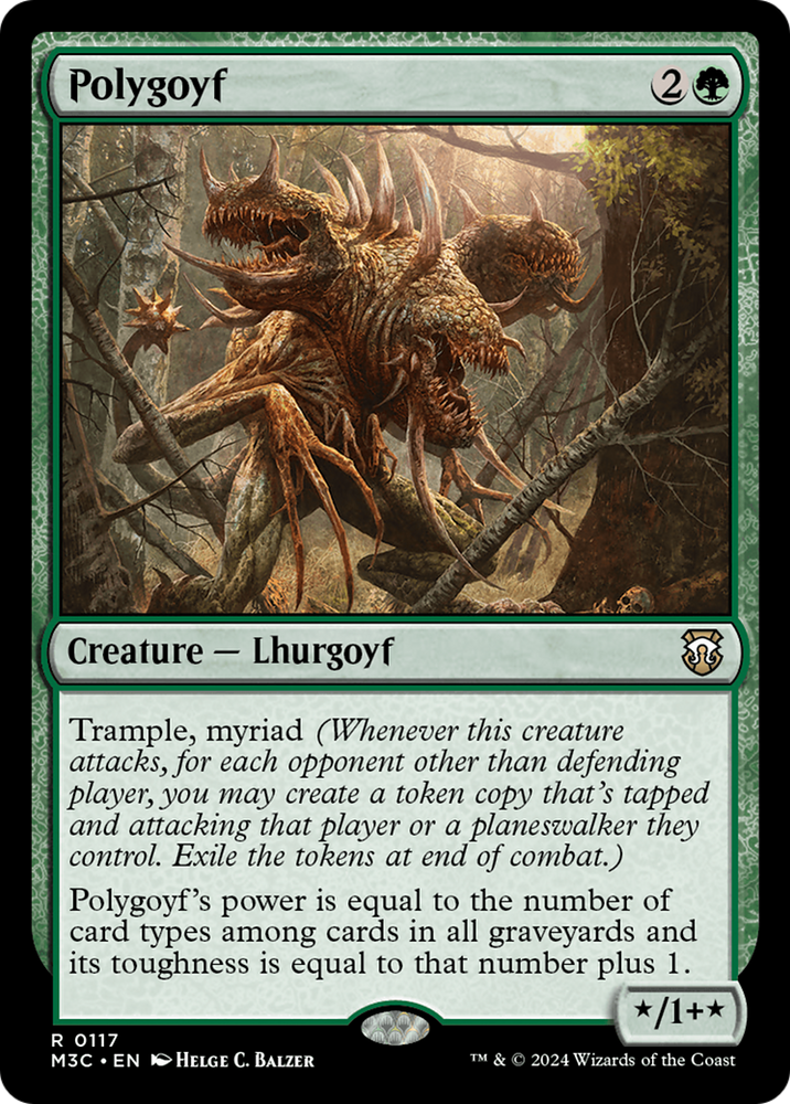 Polygoyf [Modern Horizons 3 Commander]