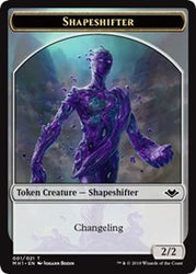 Shapeshifter (001) // Golem (018) Double-Sided Token [Modern Horizons Tokens]