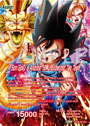 Son Goku // Son Goku & Android 18, Unexpected Tag Team (Alternate Art) (BT26-001) [Ultimate Advent]