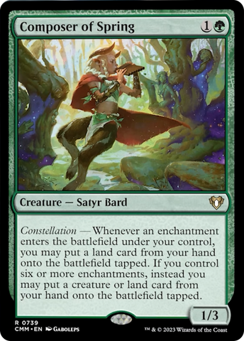 Composer of Spring [Commander Masters]