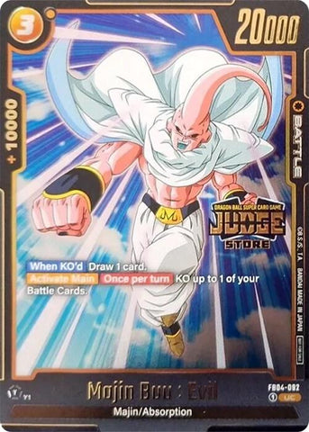 Majin Buu : Evil (FB04-092) (Judge Pack 03) [Fusion World Tournament Cards]