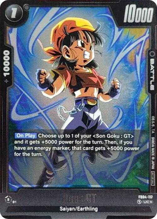 Pan : GT (Tournament Pack 05) [Fusion World Tournament Cards]