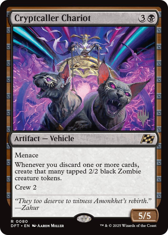 Cryptcaller Chariot (Promo Pack) [Aetherdrift Promos]