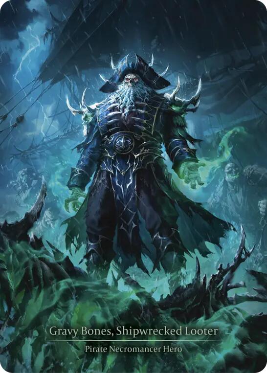 Gravy Bones, Shipwrecked Looter (Marvel) [SEA043] (High Seas)  Cold Foil