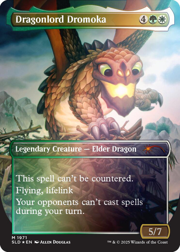 Dragonlord Dromoka (Rainbow Foil) [Secret Lair Drop Series]