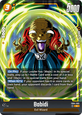 Babidi (Limited Pack 01) [Fusion World Promotion Cards]