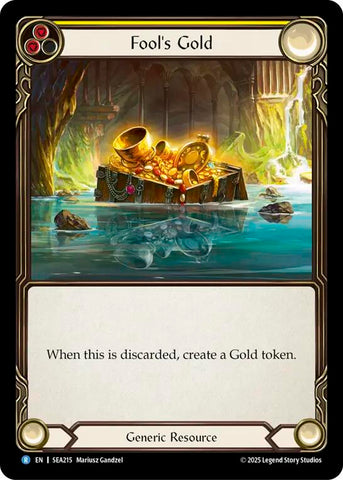 Fool's Gold [SEA215] (High Seas)  Rainbow Foil