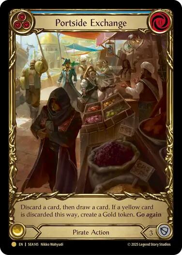 Portside Exchange (Treasure) [SEA145] (High Seas)  Cold Foil