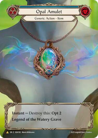 Opal Amulet (Treasure) [SEA192] (High Seas)  Cold Foil