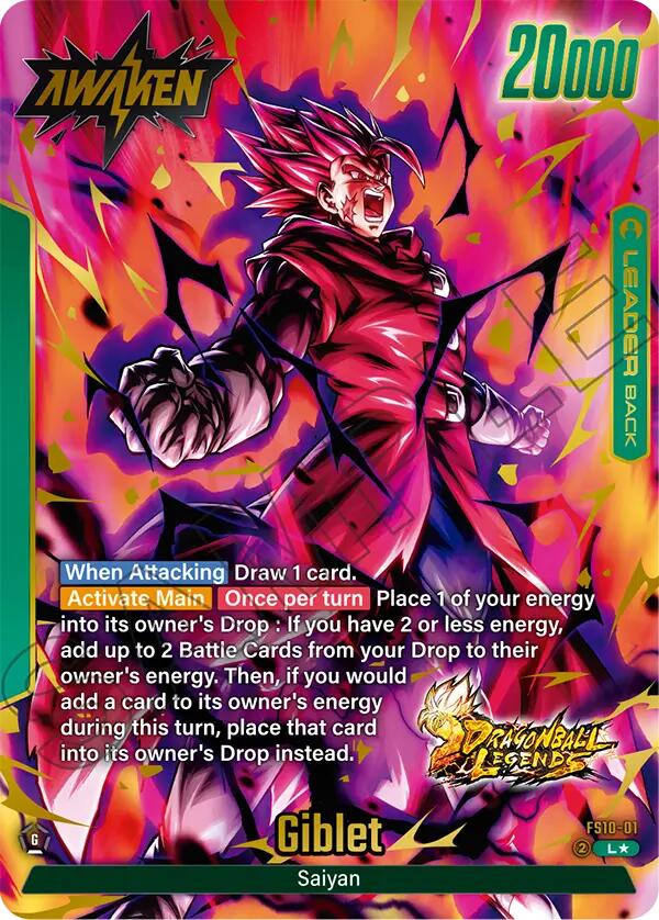 Giblet (FS10-01) (Bonus Pack Alternate Art) [Starter Deck: Giblet]