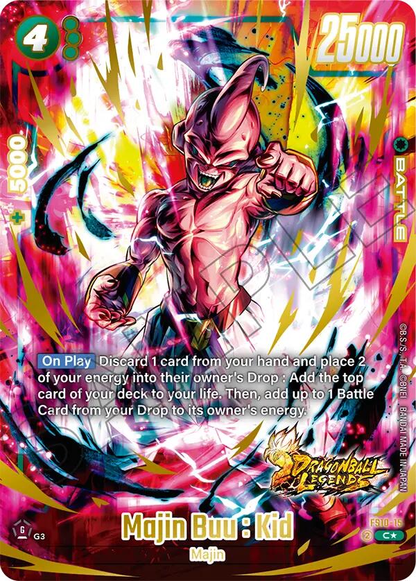 Majin Buu : Kid (Bonus Pack Alternate Art) [Starter Deck: Giblet]