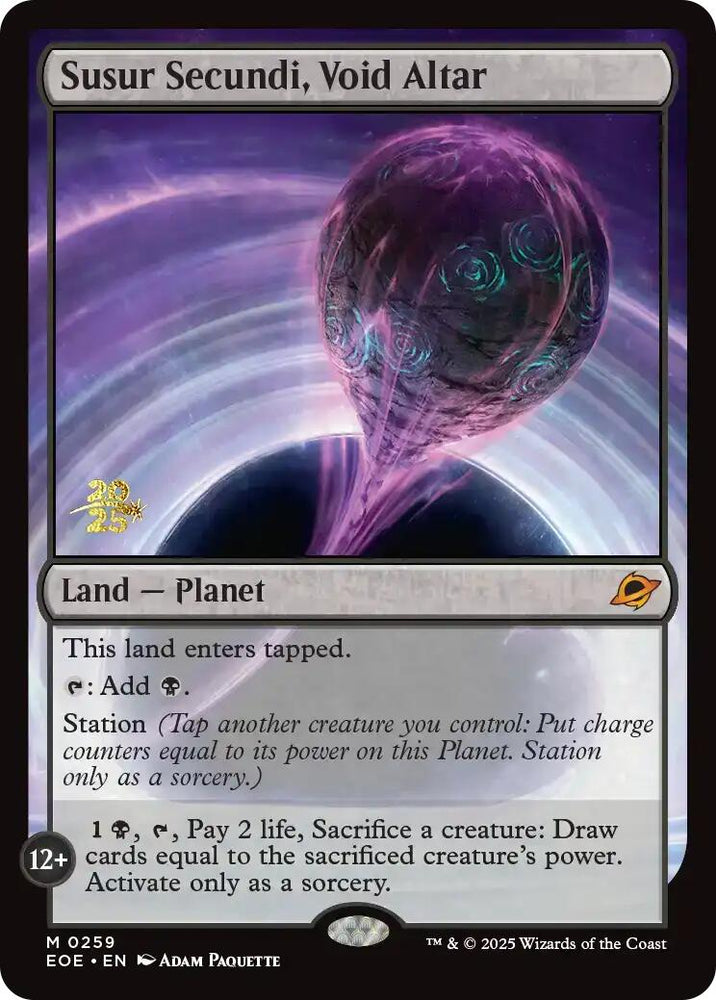 Susur Secundi, Void Altar [Edge of Eternities Prerelease Promos]