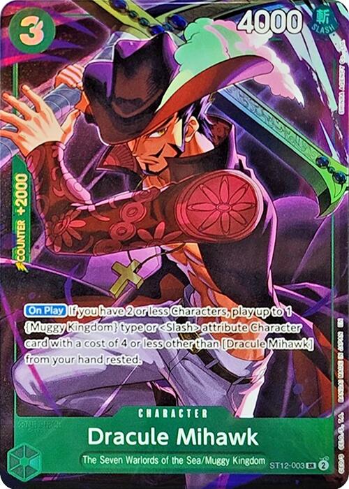 Dracule Mihawk (Illustration Box Vol.4) [One Piece Promotion Cards]