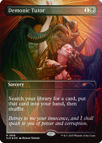 Demonic Tutor (Rainbow Foil) [Secret Lair Drop Series]