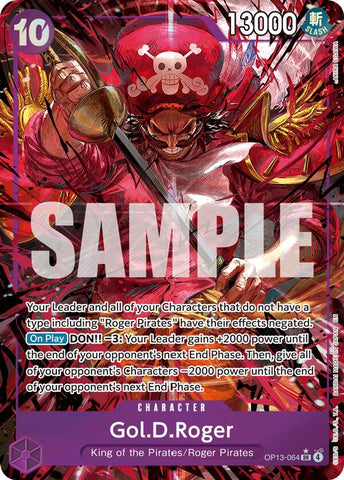 Gol.D.Roger (Alternate Art) [Carrying On His Will]