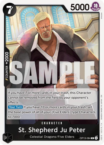 St. Shepherd Ju Peter [Carrying On His Will]