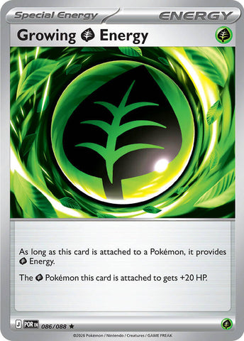 Growing Grass Energy (086/088) [Mega Evolution: Perfect Order]