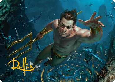 Namor the Sub-Mariner Art Card (Gold-Stamped Signature) [Marvel Super Heroes Art Series]