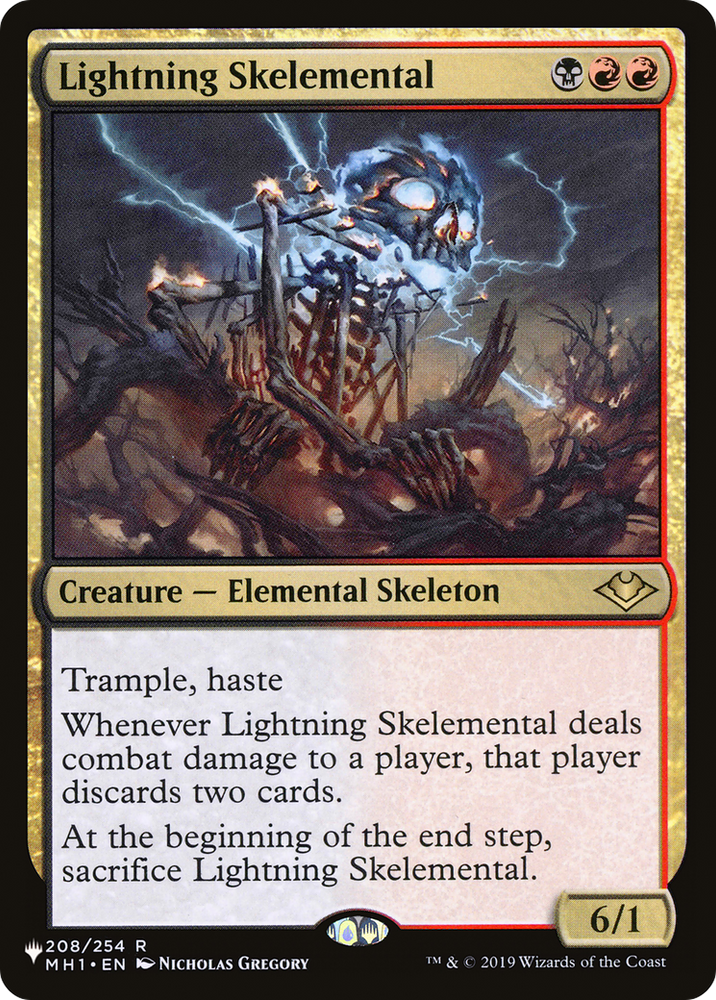 Lightning Skelemental [The List]