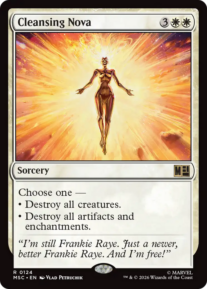 Cleansing Nova (Surge Foil) [Marvel Super Heroes Commander]
