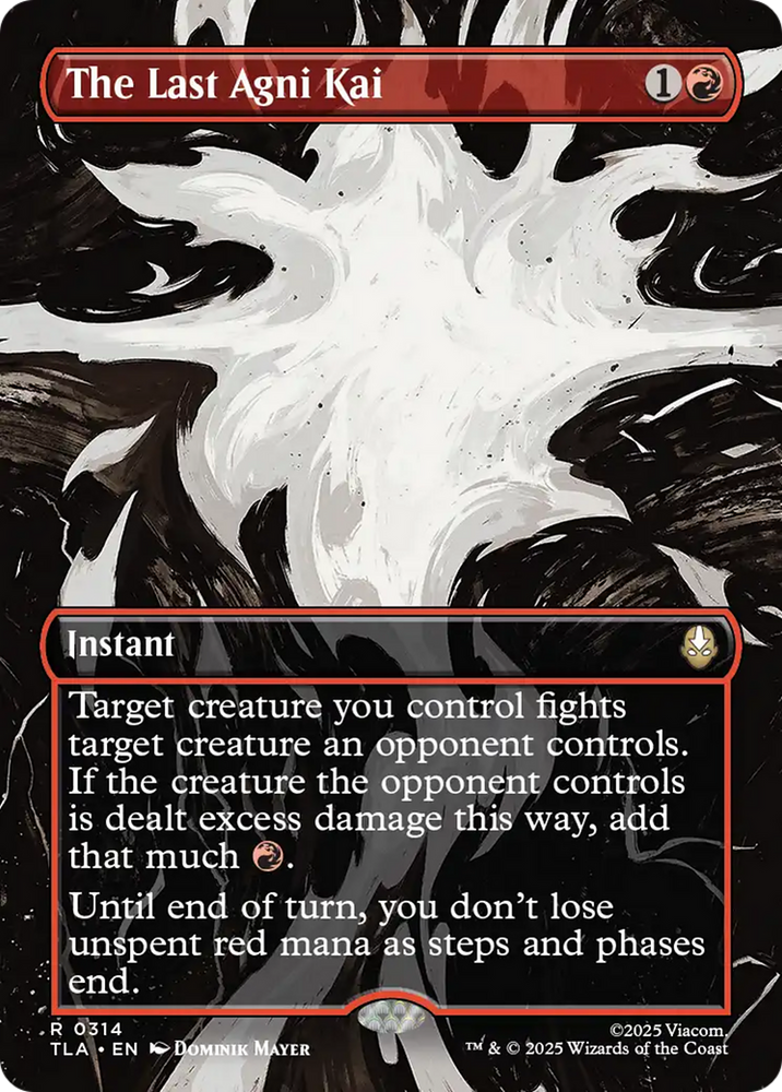 The Last Agni Kai (Borderless) [Avatar: The Last Airbender]