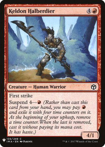 Keldon Halberdier [Mystery Booster]