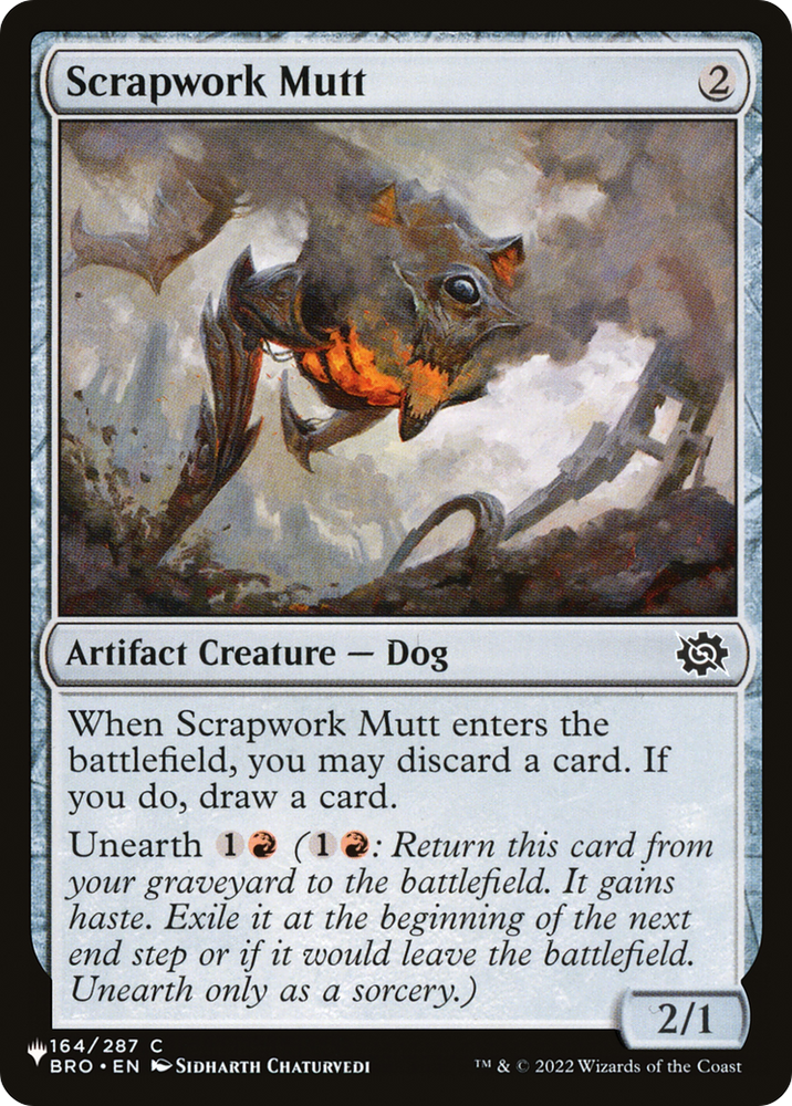 Scrapwork Mutt [The List]