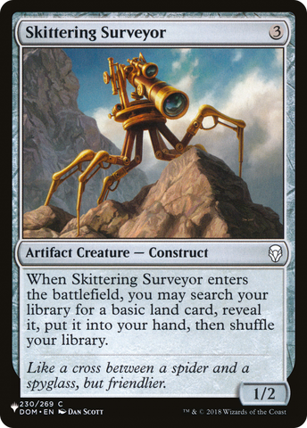 Skittering Surveyor [The List]