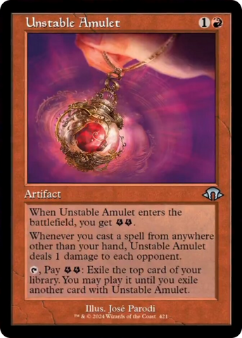 Unstable Amulet (Retro) [Modern Horizons 3]