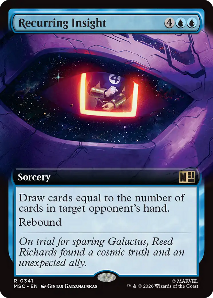 Recurring Insight (Extended Art) [Marvel Super Heroes Commander]