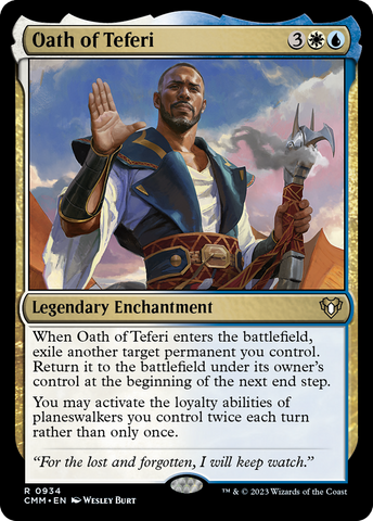 Oath of Teferi [Commander Masters]