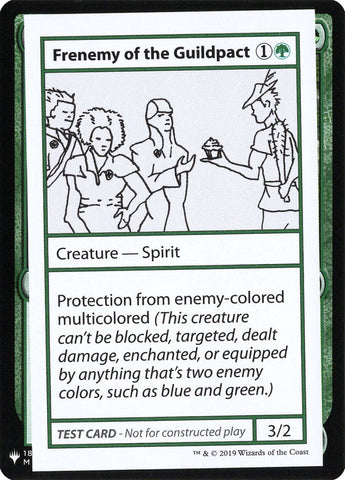 Frenemy of the Guildpact [Mystery Booster Playtest Cards]