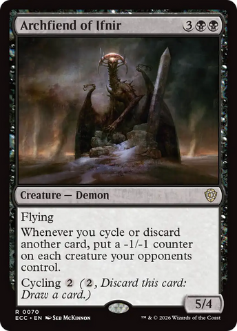 Archfiend of Ifnir [Lorwyn Eclipsed Commander]