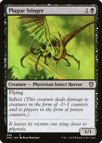 Plague Stinger [Phyrexia: All Will Be One Commander]